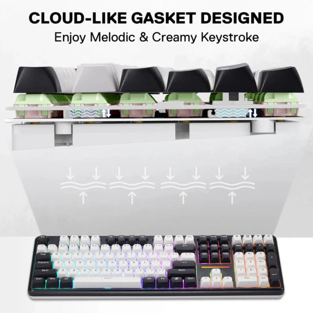 Redragon ANTONIUM K745WB RGB PRO Mechanical Keyboard