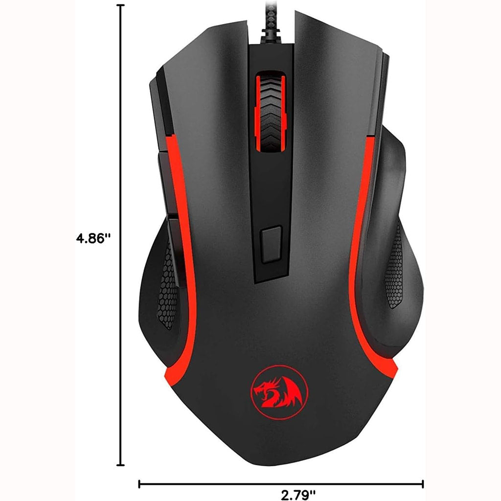 Redragon M606 Nothosaur 7 colors backlit Gaming Mouse Redragon