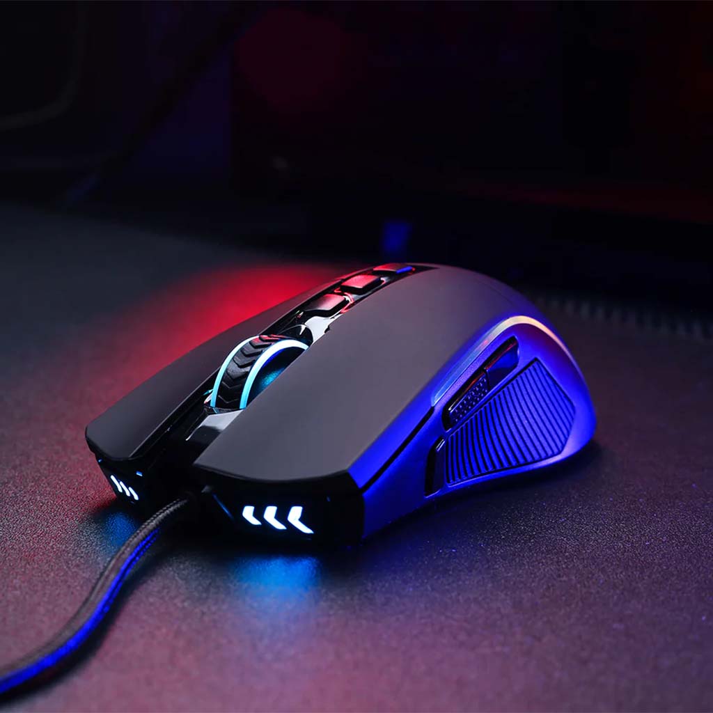 Redragon M721 Pro Black 32000 DPI Wired Gaming Mouse Redragon