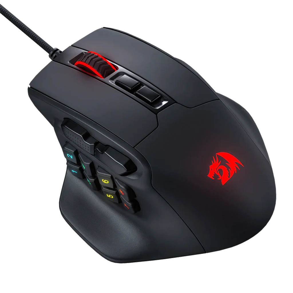 Redragon M811 Aatrox MMO RGB 12400 DPI Wired Gaming Mouse Redragon