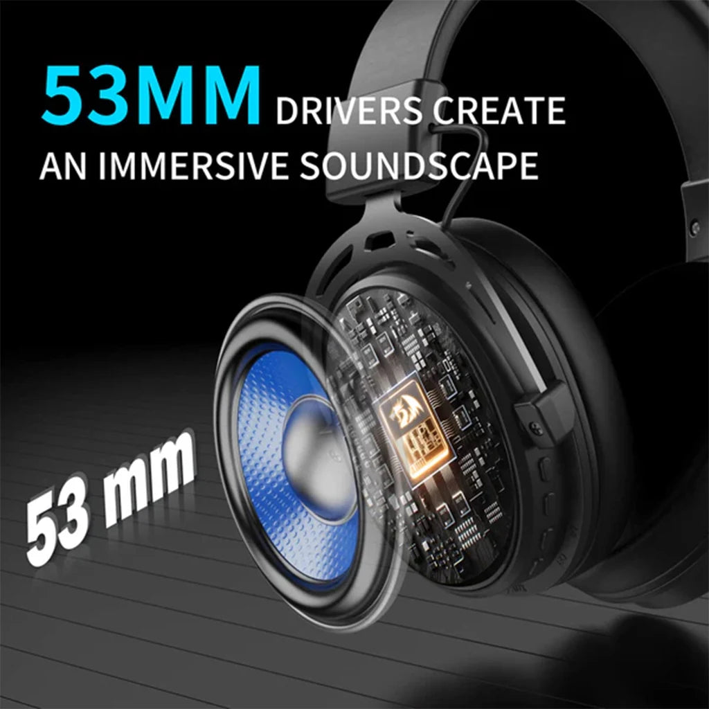 Redragon Sparda H375 RGB 7.1 Surround Wired Gaming Headset Redragon