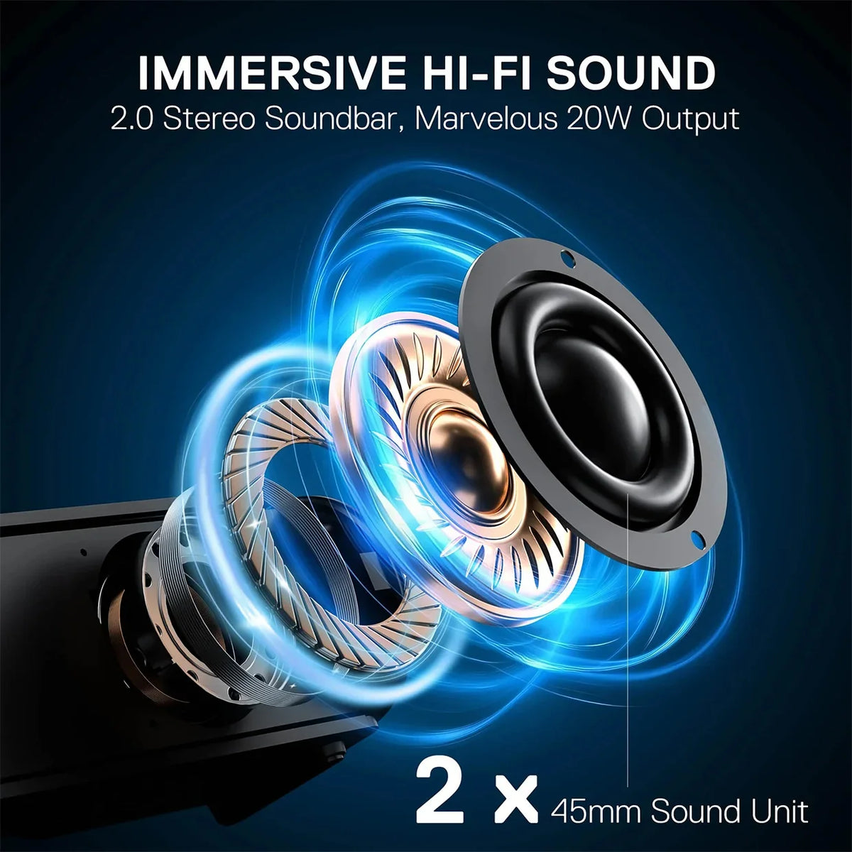 Redragon Airburst GS821 Bluetooth 5.3 Gaming Soundbar