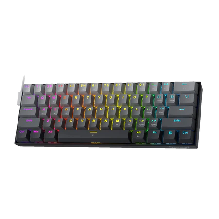 Redragon K617 FIZZ 60% Rapid Trigger Wired Magnetic switch Gaming Keyboard