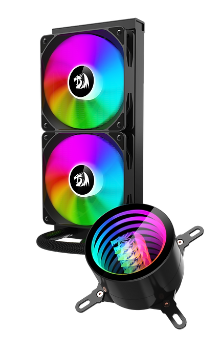 Redragon CCW-3011 RGB Liquid CPU Cooler 240mm Gaming PC CPU Cooler