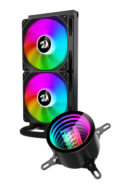 Redragon CCW-3011 RGB Liquid CPU Cooler 240mm Gaming PC CPU Cooler