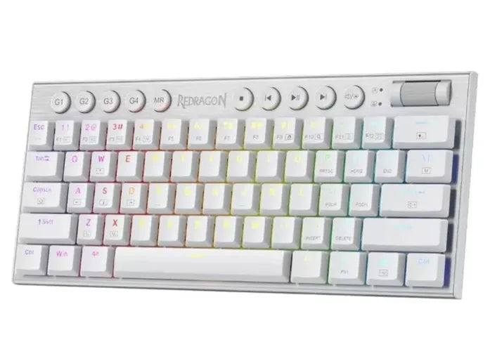 REDRAGON K632W-RGB HORUS MINI WHITE RED SWITCH ENGLISH WIRED KEYBOARD