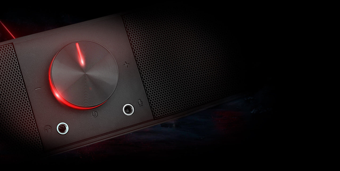 Redragon GS570 Darknets RGB Bluetooth Sound Bar 2.0 Channel with Dual Speakers and Dynamic Lighting
