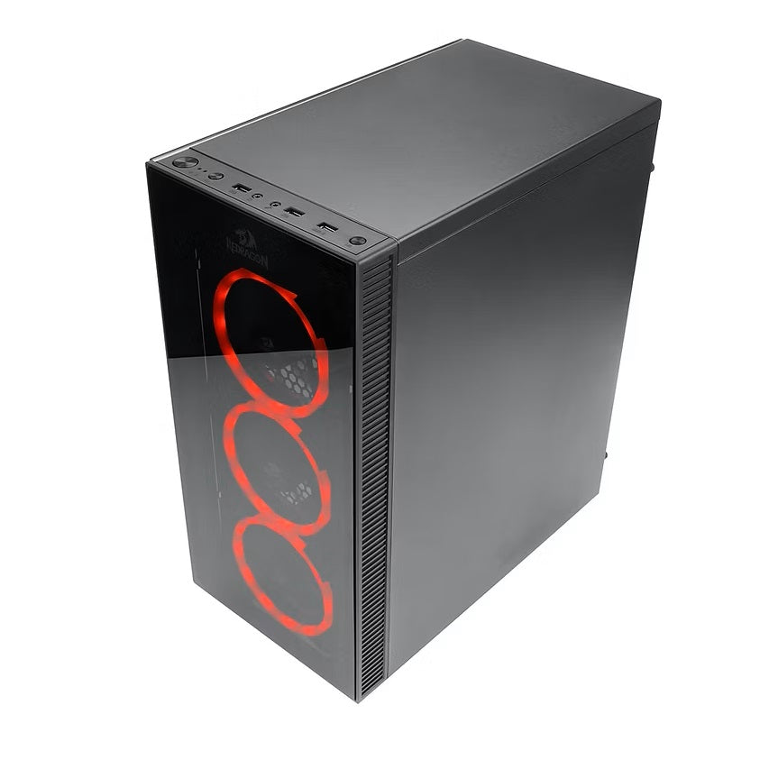 Redragon GC605 Thundercracker 3 X RGB Tempered Glass Gaming Pc Case Redragon
