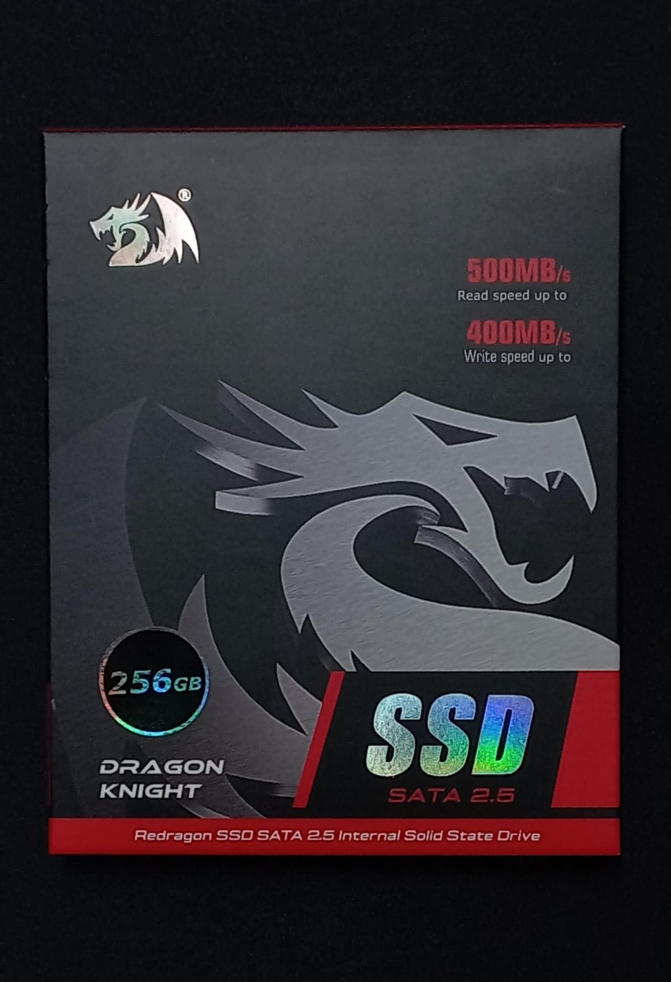 RADRAGON RM113 256GB SSD SATA 2.5 READ SPEED UP TO 500MB/sWRITE SPEED UP TO400MB/s DRAGON KIGHT