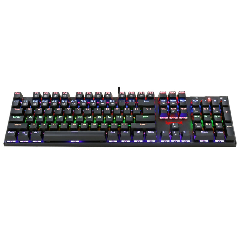 Redragon Rudra K565-R Blue Switches Rainbow-Backlit Mechanical Gaming Keyboard