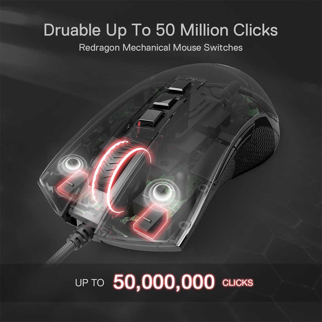 Redragon M711-Fps-1 Cobra 32000 RGB Wired Gaming Mouse Redragon