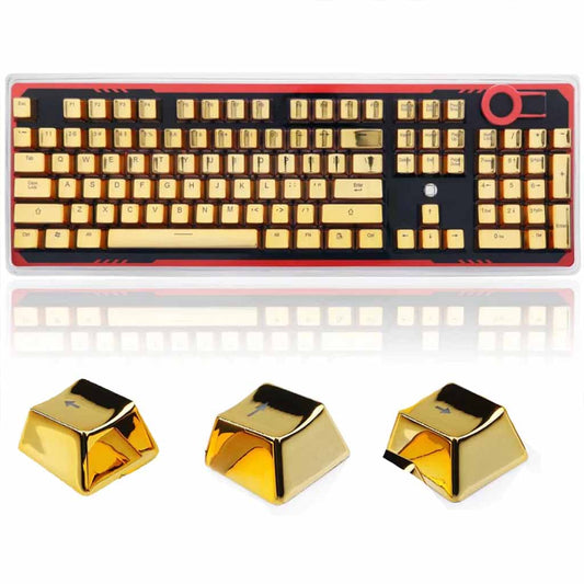 Redragon A101g 104 Metallic Electroplated Keycaps For Mechanical Keyboards Redragon
