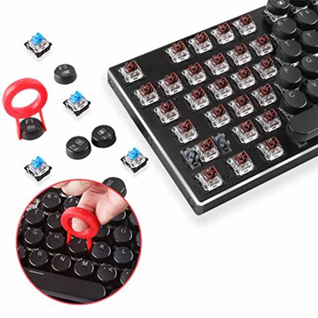Redragon A106 104 Keys Steampunk Typewriter Retro Keycaps Redragon