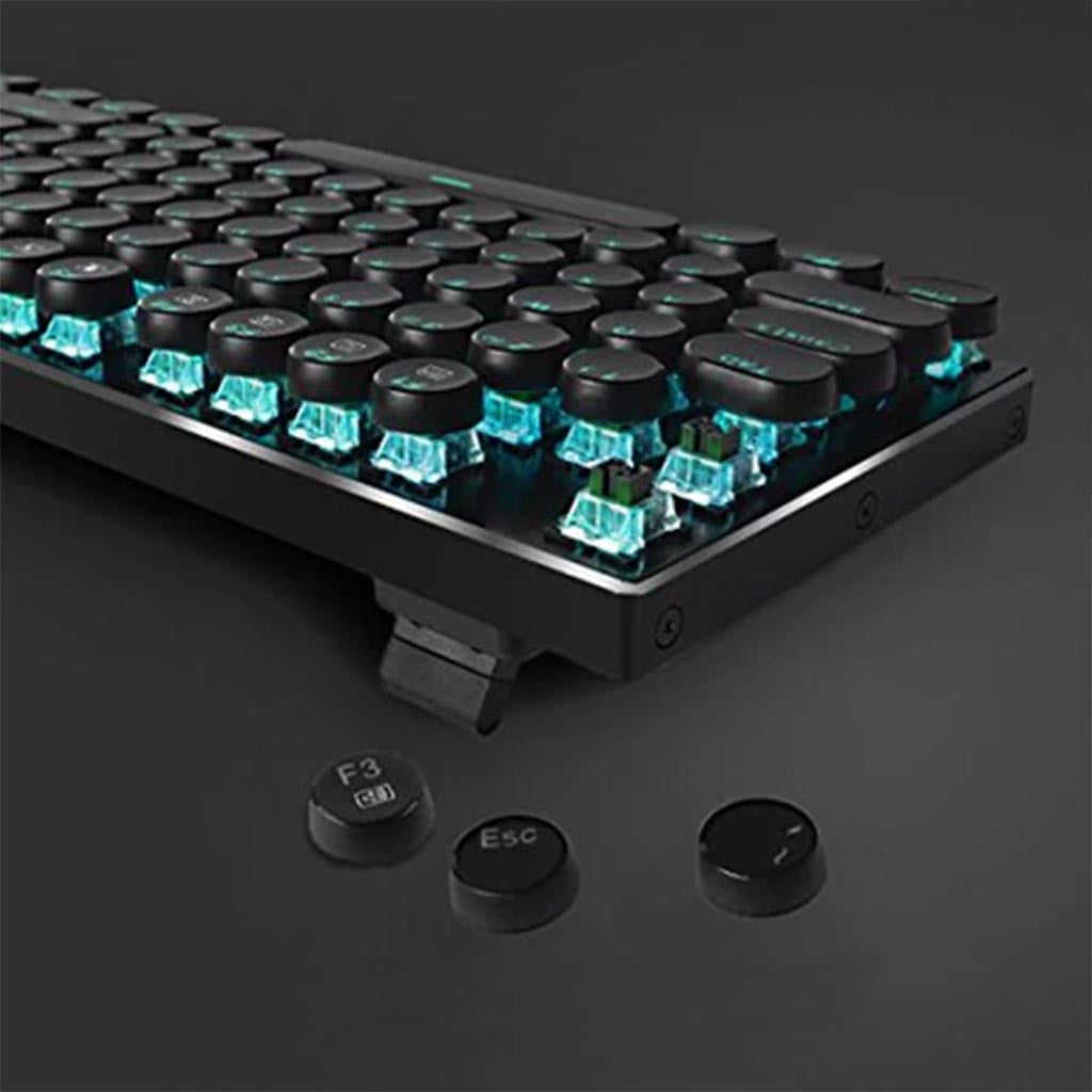 Redragon A106 104 Keys Steampunk Typewriter Retro Keycaps Redragon