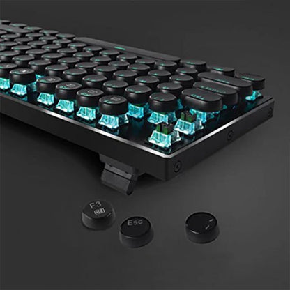 Redragon A106 104 Keys Steampunk Typewriter Retro Keycaps Redragon