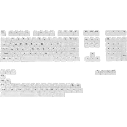 Redragon A135 Crystal KeyCaps, 147 Keys Standard Doubleshot PBT Keycap Set, OSA Profile, US(ANSI) Layout, Compatble with Most Mechanical Keyboards & Optical Keyboards, Keycaps Puller Included Redragon