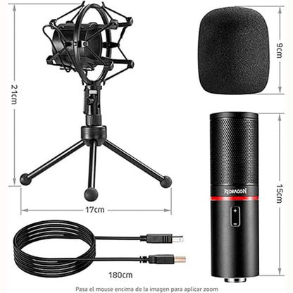Redragon GM300 Blazar Cardioid Pick Microphone Redragon