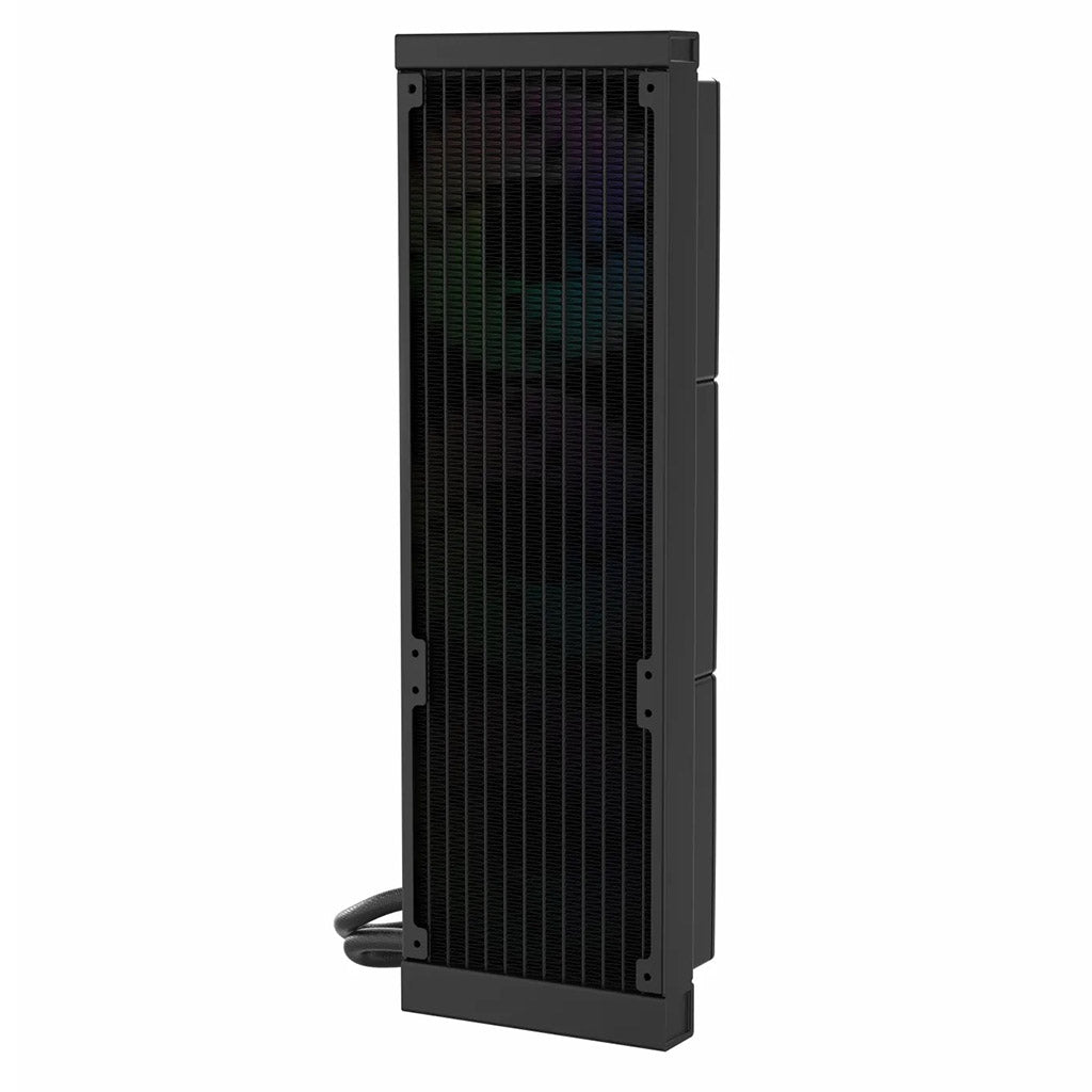 The Redragon CCW-1017 computer cooling unit features three RGB LED fans with multi-colored lights
