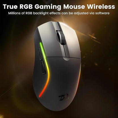 Redragon M816 PRO Deicide tri-mode 26K DPI RGB Gaming Mouse Redragon