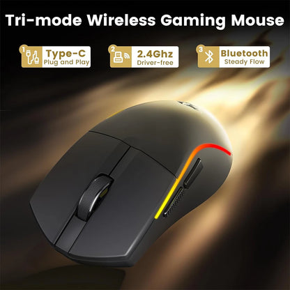 Redragon M816 PRO Deicide tri-mode 26K DPI RGB Gaming Mouse Redragon