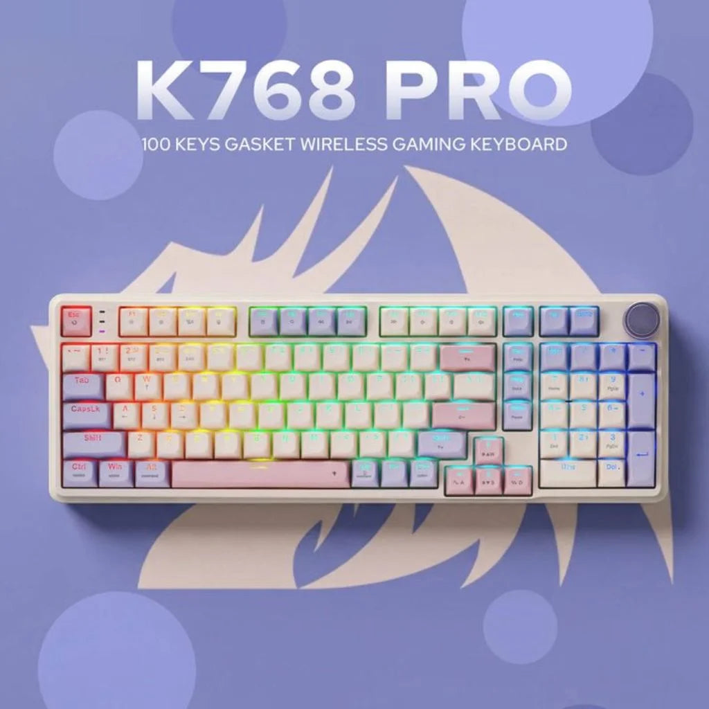 Redragon EISA100-VI K768 Wireless RGB Mechanical Gaming Keyboard