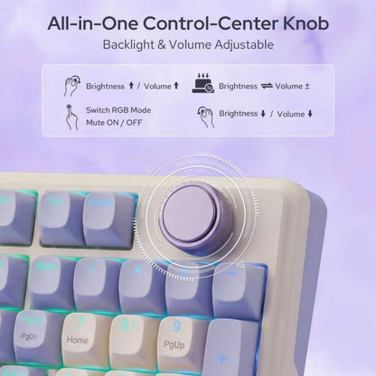 Redragon EISA100-VI K768 Wireless RGB Mechanical Gaming Keyboard