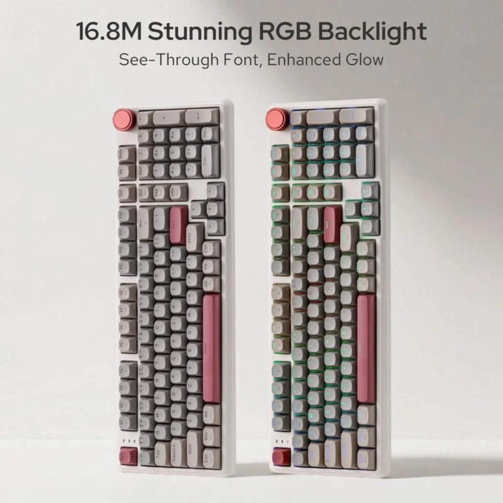 Redragon EISA100-WGR K768 Wireless RGB Mechanical Gaming Keyboard