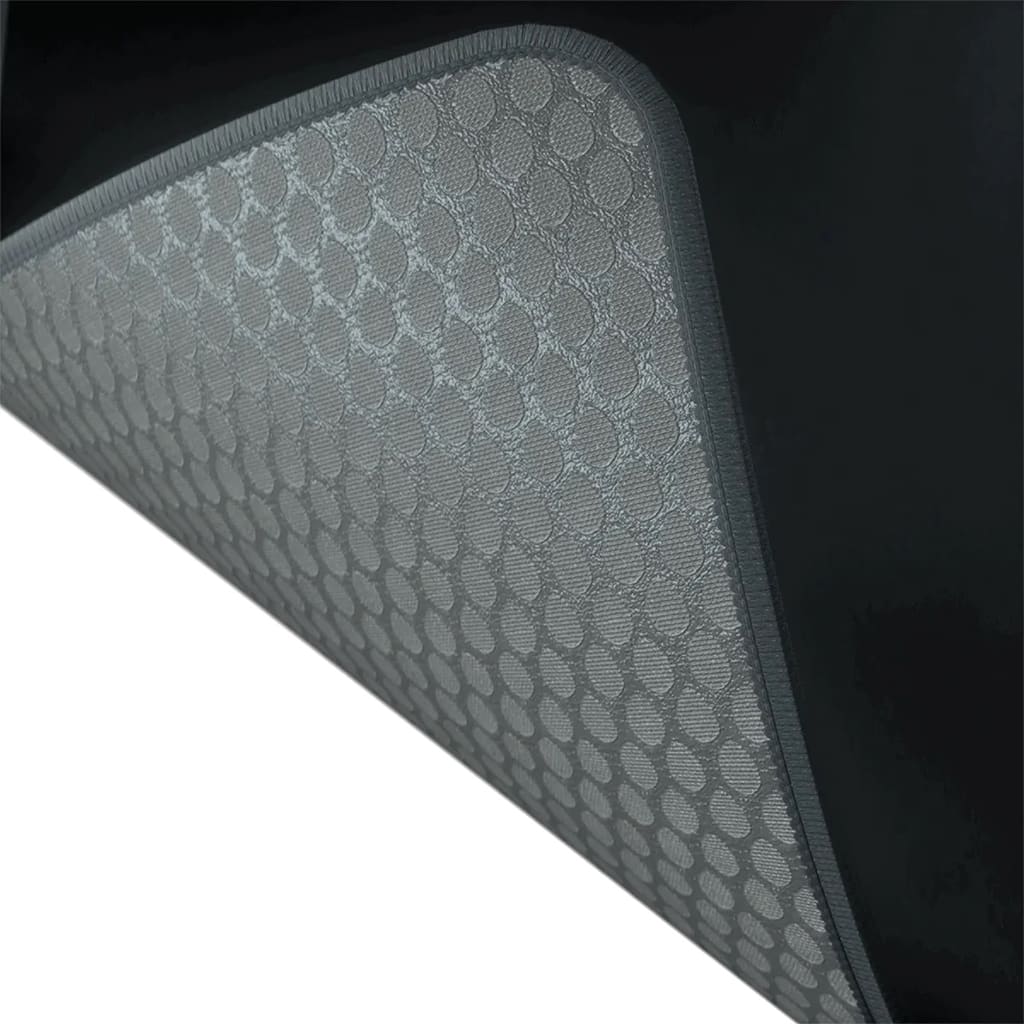 Close up showing the hexagonal pattern in light gray non-slip base of the Redragon Flick P032 XL mousepad