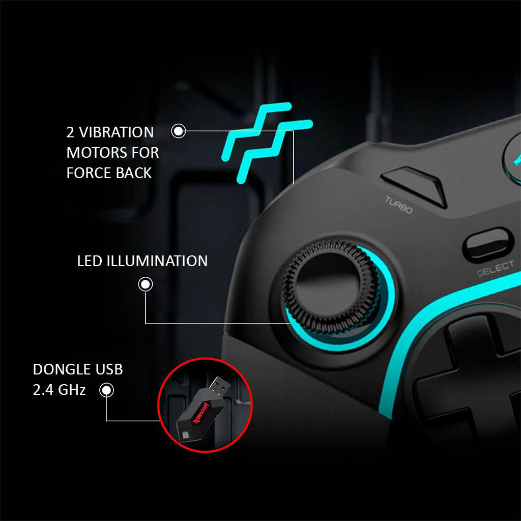 Redragon G808 Harrow PRO Dual Mode Gaming Controller Redragon