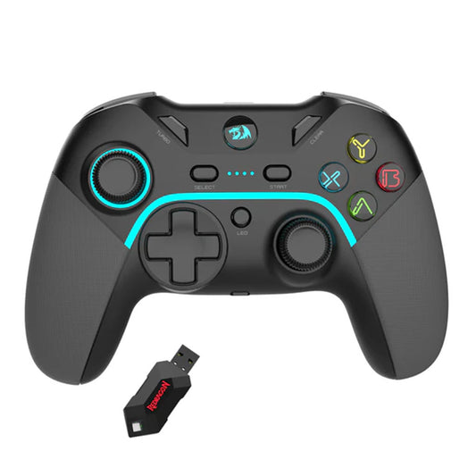 Redragon G808 Harrow PRO Dual Mode Gaming Controller Front View in Plain Background