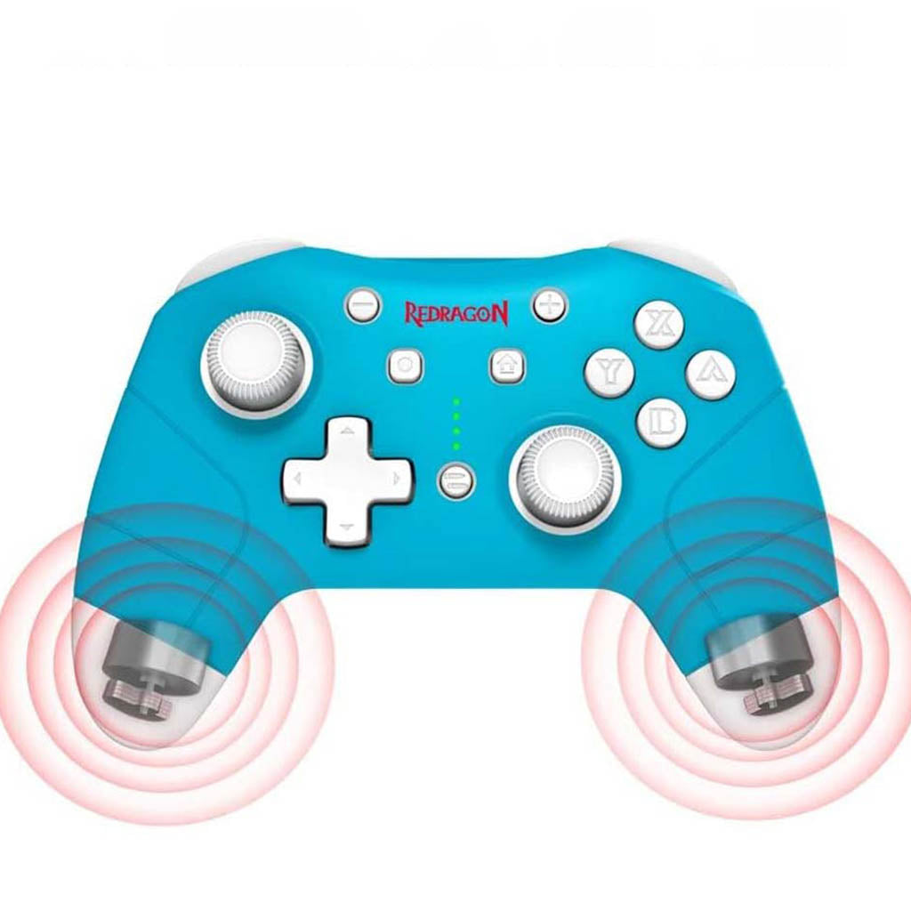 Redragon Pluto G815 Blue Dual Mode Bluetooth Gamepad For Switch Redragon