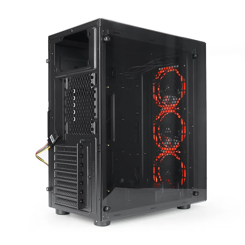 Redragon GC605 Thundercracker 3 X RGB Tempered Glass Gaming Pc Case Redragon