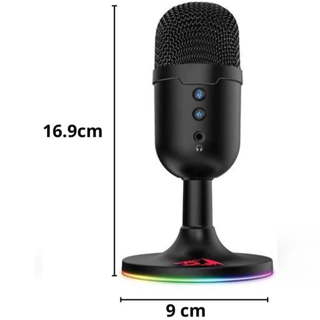Redragon GM303 Pulsar RGB Noise Cancelling Microphone Redragon