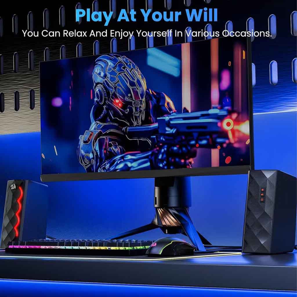 Redragon GS522 RGB Immersive Sound USB Gaming Speakers Redragon