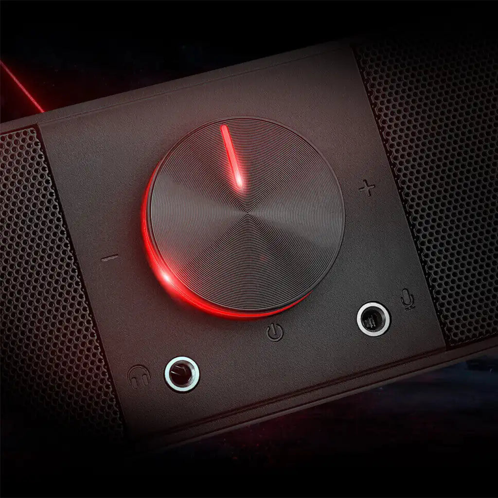 Redragon GS570 2.O Channel Knob Control Bluetooth Speaker Redragon