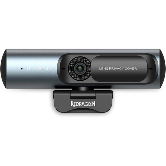 Redragon GW911 Cyberlens 4K Ultra HD Noise-Cancelling Privacy Cover Webcam Redragon