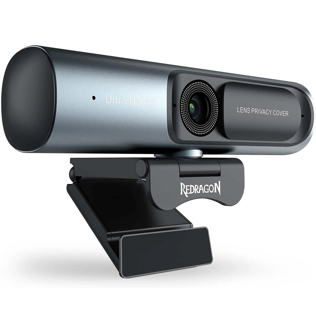 Redragon GW911 Cyberlens 4K Ultra HD Noise-Cancelling Privacy Cover Webcam Redragon