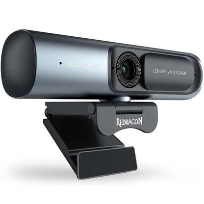 Redragon GW911 Cyberlens 4K Ultra HD Noise-Cancelling Privacy Cover Webcam Redragon