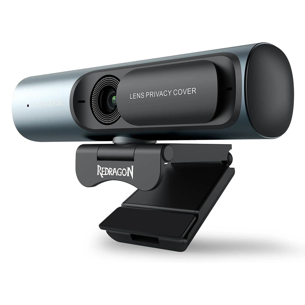 Redragon GW911 Cyberlens 4K Ultra HD Noise-Cancelling Privacy Cover Webcam Redragon