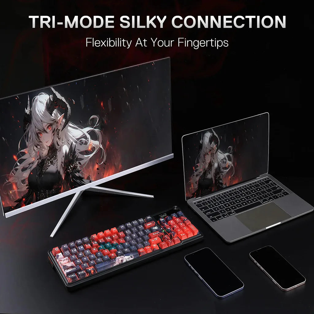 Redragon K719 PRO Wireless Gasket Hype Screen Anime Keyboard Redragon