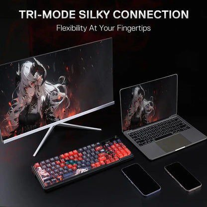 Redragon K719 PRO Wireless Gasket Hype Screen Anime Keyboard Redragon