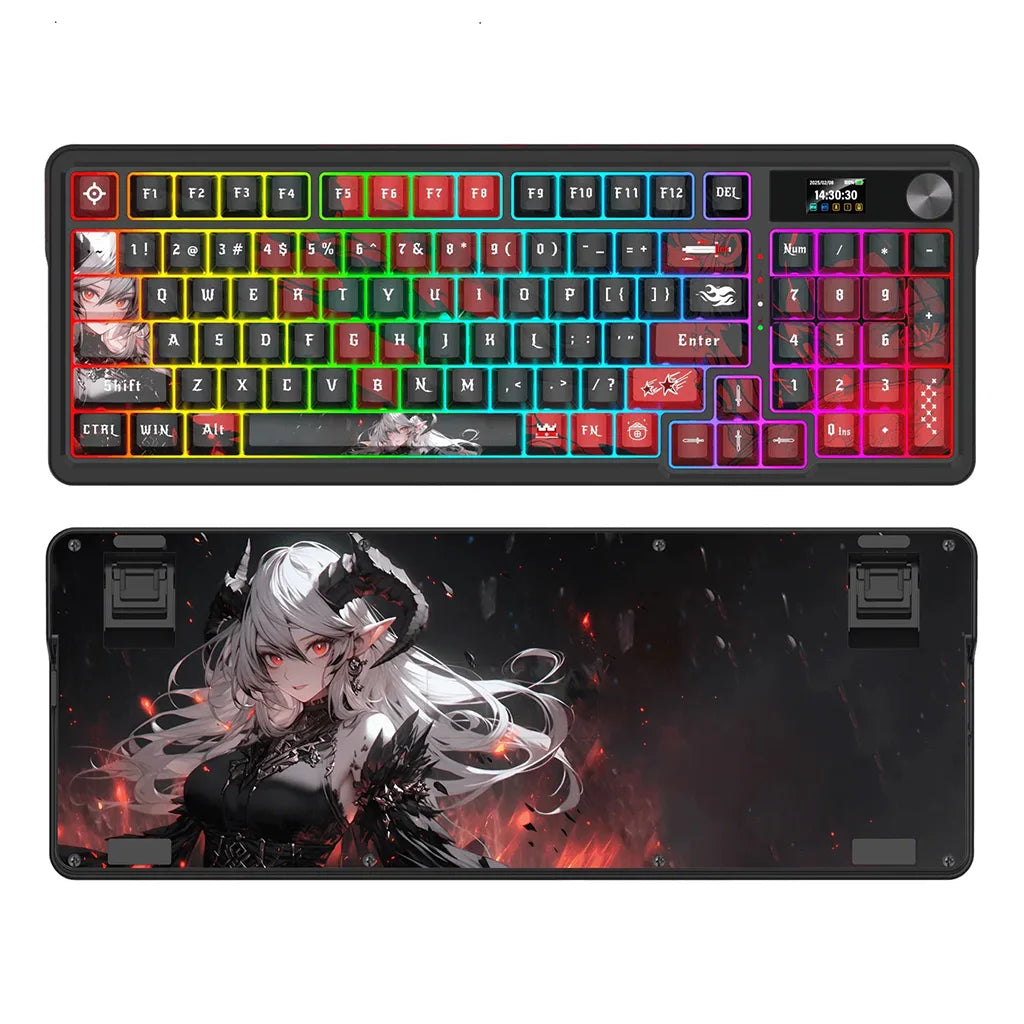 Redragon K719 PRO Wireless Gasket Hype Screen Anime Keyboard Redragon