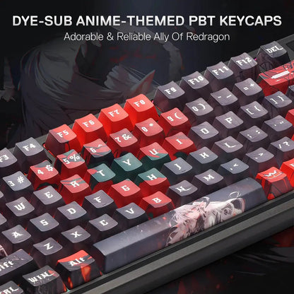 Redragon K719 PRO Wireless Gasket Hype Screen Anime Keyboard Redragon