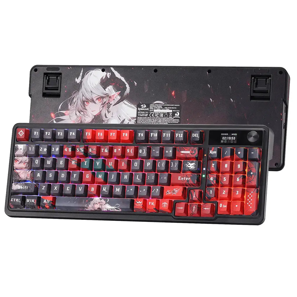 Redragon K719 PRO Wireless Gasket Hype Screen Anime Keyboard Redragon