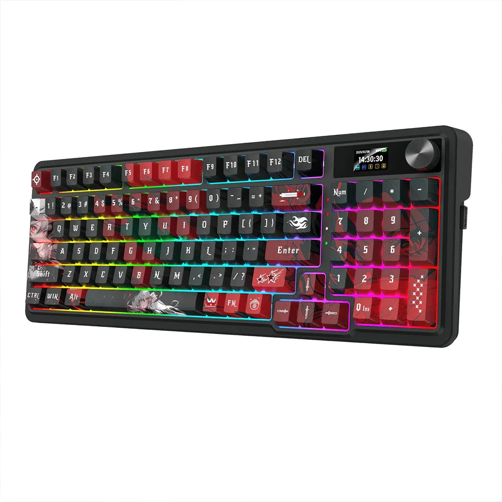 Redragon K719 PRO Wireless Gasket Hype Screen Anime Keyboard Redragon