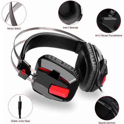 Redragon H201 Lagopasmutus 7.1 Surround Sound Lightweight Headset Redragon
