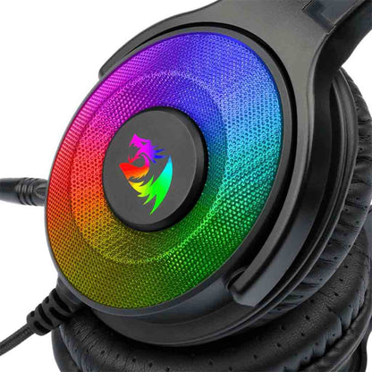Redragon H350 Black Pandora RGB Dual 3.5mm Jack Headset Redragon