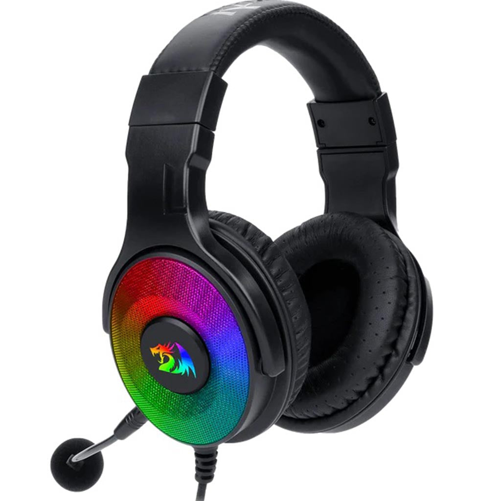 Redragon H350 Black Pandora RGB Dual 3.5mm Jack Headset Redragon