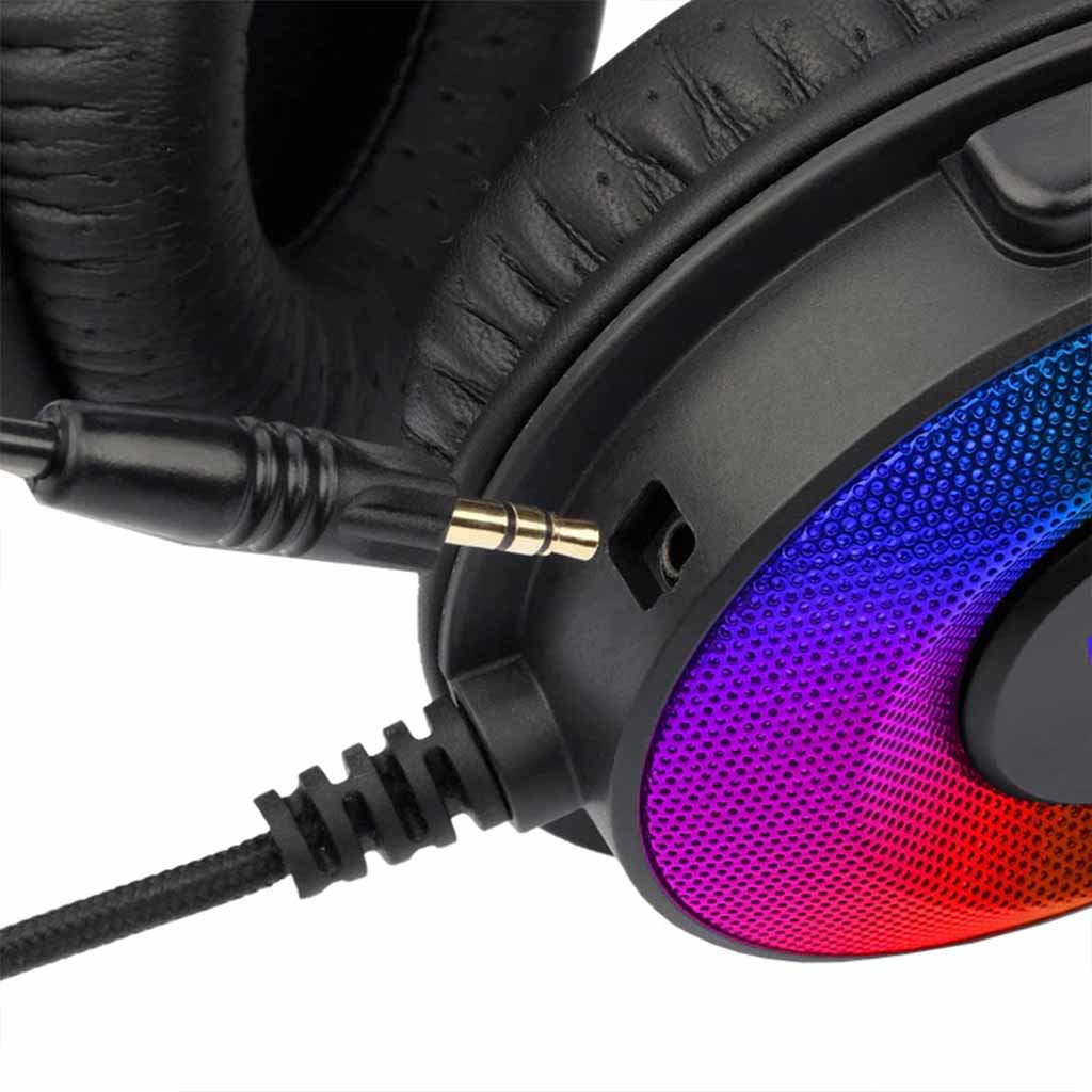 Redragon H350 Black Pandora RGB Dual 3.5mm Jack Headset Redragon
