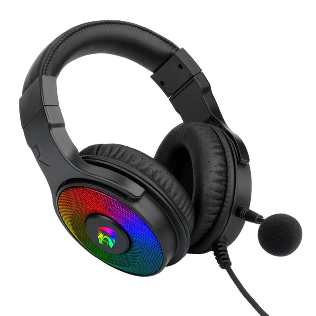 Redragon H350 Black Pandora RGB Dual 3.5mm Jack Headset Redragon